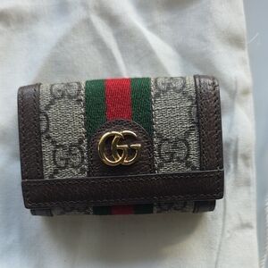 Gucci Ophidia Trifold GG Supreme Wallet